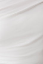Corinna Modal One Shoulder Midi Dress - White