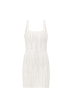 Paquita Mini Knit Dress - White