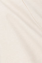 Beige Strappy Front Tie Mini Alexandra Dress