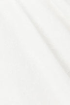 White Embroidered Wide Strap Maxi Evi Dress