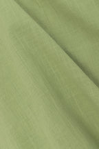  Green One Shoulder Cutout Mini Knot Dimmi Dress