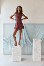 Kapri Dress - Merlot
