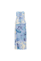 Mirae Dress - Azure Bloom