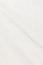 White Ribbed A Line Maxi Gizelle Dress
