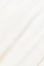 White Silky Layered Mini Laven Dress