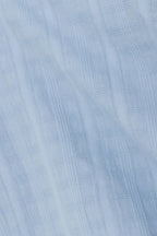 Blue V Neck Button Up Mini Shaelagh Dress
