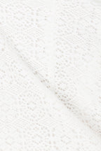 White Short Sleeve Wrap Mini Eliza Dress