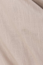 Stone Grey Backless Maxi Mahya Dress