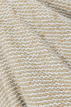 Tan Boucle Off Shoulder Maxi Poppy Dress