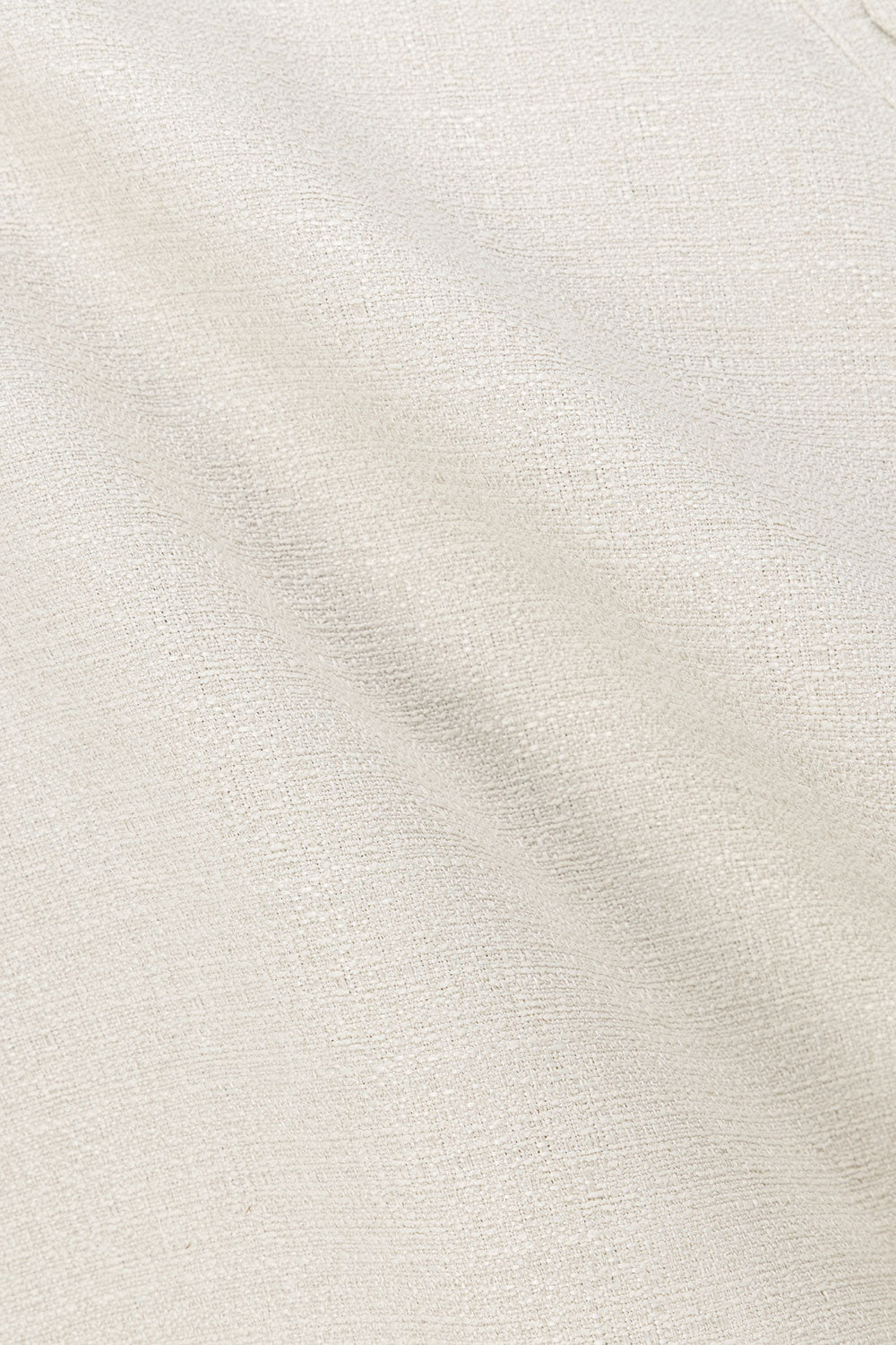 Beige Button Flared Mini Leighton Dress