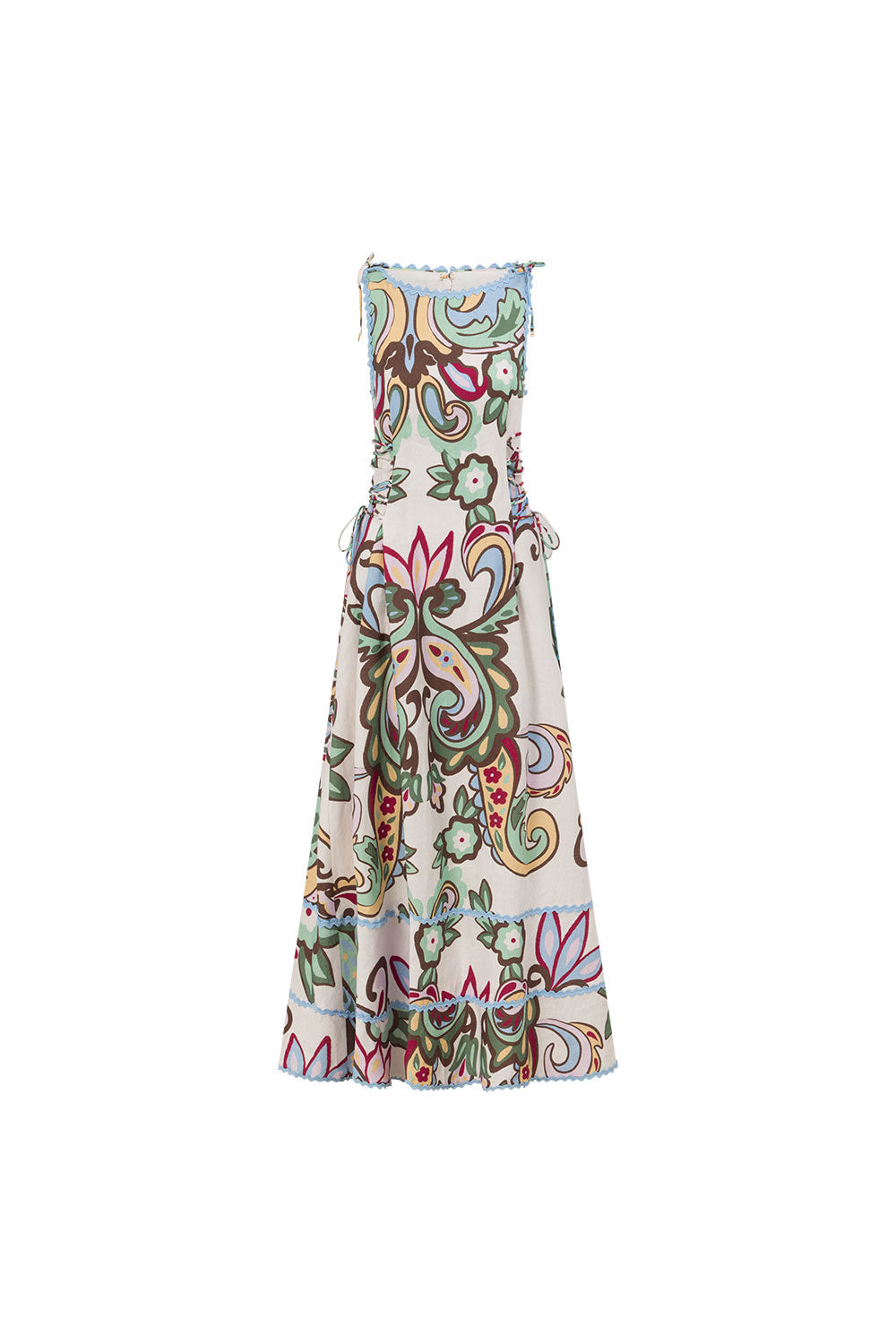 Blue Floral Paradesios Print