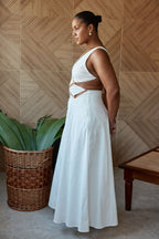 Chessa Dress - White