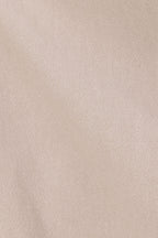 Beige Button Up Wide Strap Pocket Mini Aida Dress