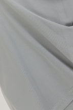 Grey One Shoulder Ruched Mini Dally Dress