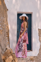 Margot Pleated Dress - Mosaica