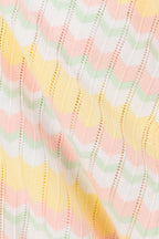 Yellow Stripe Halter Maxi Bexley Dress