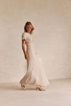 Beige Maxi Gizelle Dress