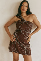 Dimmi Dress - Chocolate Floral