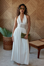 Arletta Dress - White