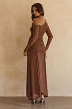 Callista Dress - Chocolate